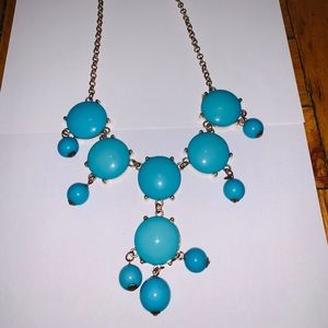 Blue Statement Necklace